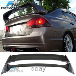 Fits 06-11 Honda Civic Mugen Style Painted #NH737M Polished Metal Trunk Spoiler