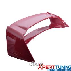 Fits 06-11 Honda Civic Mugen Style Trunk Spoiler Painted #R525P Tango Red Pearl