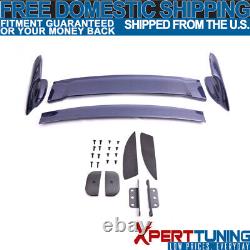 Fits 06-11 Honda Civic Mugen Style Trunk Spoiler Painted Royal Blue Pearl