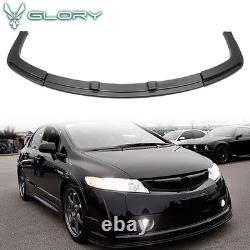 Fits 06-11 Honda Civic Sedan Mugen RR Style Front Bumper Lip Spoiler Bodykit ABS Fits 06-11 Honda Civic Sedan Mugen RR Style Front Bumper Lip Spoiler Bodykit ABS