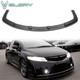 Fits 06-11 Honda Civic Sedan Mugen Rr Style Front Bumper Lip Spoiler Bodykit Abs
