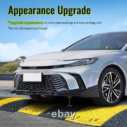 Fits 06-11 Honda Civic Sedan Mugen RR Style Front Bumper Lip Spoiler Bodykit ABS