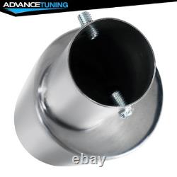 Fits 06-11 Honda Civic Sedan Mugen Rear Diffuser+ 3RD LED Light + Muffler Tip