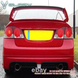 Fits 06-11 Honda Civic Trunk Spoiler Mugen Style Painted Blue Metallic #B537M