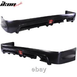 Fits 09-11 Civic 4Door PU Mugen Front & PP Rear Bumper Lip Spoiler & Brake Lamp