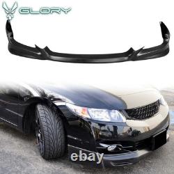 Fits 09-11 Honda Civic Coupe Mugen Style Front Bumper Lip Spoiler Bodykit PU