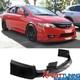 Fits 09-11 Honda Civic Sedan Front Bumper Lip Mugen2 Lower Spoiler Unpainted Pu