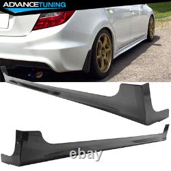 Fits 12-14 Honda Civic Mugen RR Style Front Bumper Cover+ Rear Lip + Side Skirts