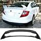 Fits 12-15 Civic Mugen Style Abs Trunk Spoiler Painted Crystal Black Pearl