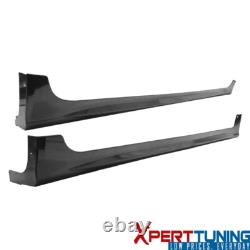 Fits 12-15 Honda Civic 9th 4Dr Mugen RR Style ABS Side Skirts Rocker Panels 2PCS