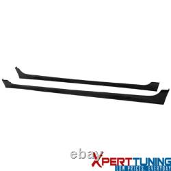 Fits 12-15 Honda Civic 9th 4Dr Mugen RR Style ABS Side Skirts Rocker Panels 2PCS