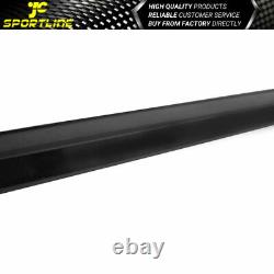 Fits 12-15 Honda Civic 9th 4Dr Mugen RR Style Side Skirts Extension Pair ABS