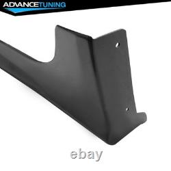 Fits 12-15 Honda Civic 9th Gen Mugen RR Side Skirts Rocker Panel Splitter ABS