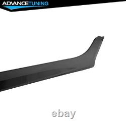 Fits 12-15 Honda Civic 9th Gen Mugen RR Side Skirts Rocker Panel Splitter ABS