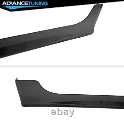 Fits 12-15 Honda Civic 9th Gen Mugen RR Side Skirts Rocker Panel Splitter ABS