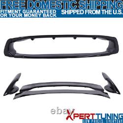 Fits 12-15 Honda Civic Mugen Style Trunk Spoiler ABS Painted Crystal Black Pearl