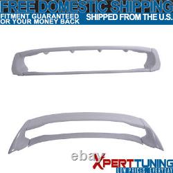 Fits 12-15 Honda Civic Mugen Style Trunk Spoiler ABS Painted Orchid White Pearl