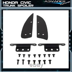 Fits 12-15 Honda Civic Mugen Style Trunk Spoiler Painted #R513 Rallye Red ABS