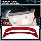 Fits 12-15 Honda Civic Mugen Style Trunk Spoiler Painted Rallye Red Abs