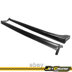 Fits 12-15 Honda Civic Sedan JDM Mugen Style Side Skirt Extension Rocker Panel