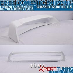 Fits 12-15 Honda Civic Sedan Mugen Style Trunk Spoiler 4PC Painted #NH578 White