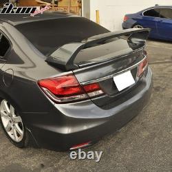 Fits 12-15 Honda Civic Sedan Mugen Style Trunk Spoiler Lip Painted #NH737M Metal