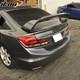 Fits 12-15 Honda Civic Sedan Mugen Style Trunk Spoiler Lip Painted #nh737m Metal