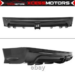 Fits 13-15 Honda Civic Sedan Mugen RR ABS Rear Bumper Lip & LED Brake Light