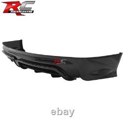 Fits 13-15 Honda Civic Sedan Mugen RR Rear Bumper Diffuser With3rd LED Brake Light