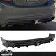 Fits 13-15 Honda Civic Sedan Mugen Rear Bumper Diffuser Led Brake Light Rr Style