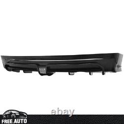 Fits 13-15 Honda Civic Sedan Mugen Rear Bumper Diffuser LED Brake Light RR Style