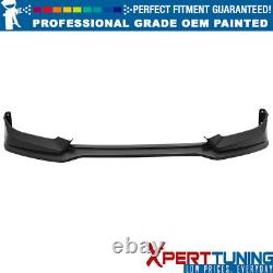 Fits 16-18 Honda Civic Mugen Style Front Bumper Lip PP #B561P Dyno Blue Pearl