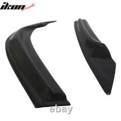 Fits 16-20 Honda Civic Coupe 2D 2DR Mugen Style Acrylic Window Visors 4Pc Set