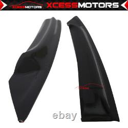 Fits 16-20 Honda Civic Coupe Mugen Style Side Window Visors Sun Rain Guards 4PCS