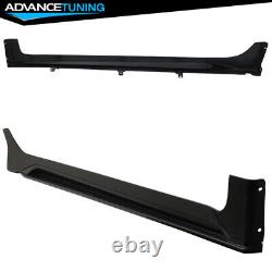 Fits 16-21 Honda Civic 10th Gen Sedan 4-Door MUG Style Side Skirts Unpainted PP