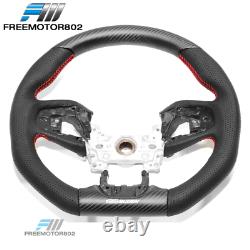 Fits 17-20 Honda Civic 10th Gen Type R Mugen Steering Wheel Carbon Fiber