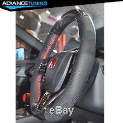 Fits 17-20 Honda Civic FK8 Type R Mugen Sports Steering Wheel Carbon Fiber