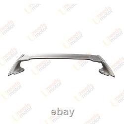 Fits 2006-11 Honda Civic Sedan 3D Mugen Style Silver Rear Spoiler Wing withPannel
