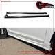 Fits 2012-2015 Honda Civic Sedan Side Skirt Rocker Panels Pu Jdm Mugen Style