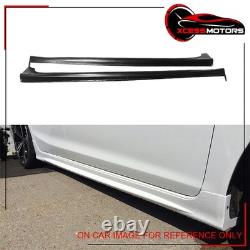 Fits 2012-2015 Honda Civic Sedan Side Skirt Rocker Panels PU JDM Mugen Style