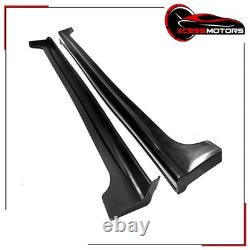 Fits 2012-2015 Honda Civic Sedan Side Skirt Rocker Panels PU JDM Mugen Style Fits 2012-2015 Honda Civic Sedan Side Skirt Rocker Panels PU JDM Mugen Style