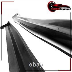 Fits 2012-2015 Honda Civic Sedan Side Skirt Rocker Panels PU JDM Mugen Style