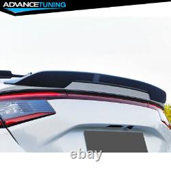Fits 22-24 Honda Civic Hatchback Mugen Style Gloss Black Rear Trunk Spoiler ABS