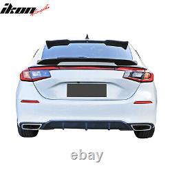 Fits 22-25 Honda Civic Hatchback Mugen #NH624P Premium White Pearl Trunk Spoiler