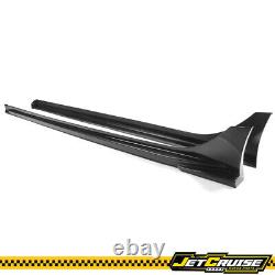 Fits 22-25 Honda Civic Sedan Mugen Style Carbon Look Side Skirts Rocker Panel PP