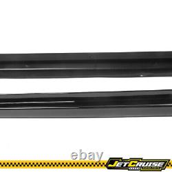 Fits 22-25 Honda Civic Sedan Mugen Style Gloss Black Side Skirts Rocker Panel PP