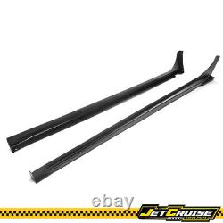 Fits 22-25 Honda Civic Sedan Mugen Style Side Skirts Extensions Rocker Panel PP