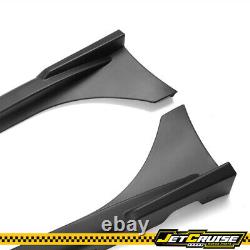 Fits 22-25 Honda Civic Sedan Mugen Style Side Skirts Extensions Rocker Panel PP