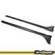 Fits 22-26 Honda Civic Mugen Style Gloss Black Side Skirts Rocker Panel Pp