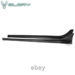 Fits 22-26 Honda Civic Sedan Hatchback Side Skirts Mugen Carbon Fiber Print PP